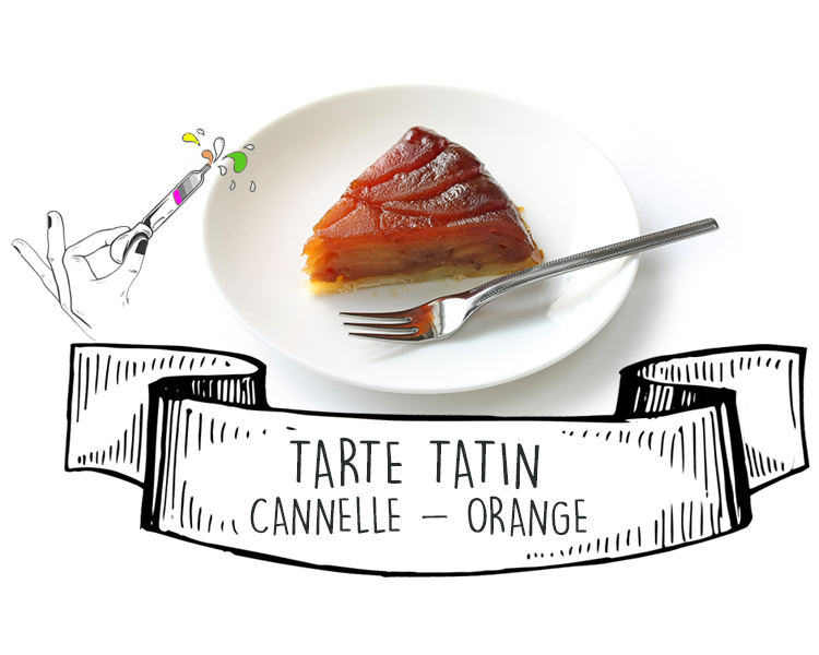 Cuisine et Recettes aux Huiles Essentielles : Tarte Tatin Cannelle - Orange
